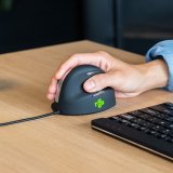 R-Go Tools R-Go HE Mouse, Ergonomisk mus, Medium (165-195mm), Hjre, med kabel #6