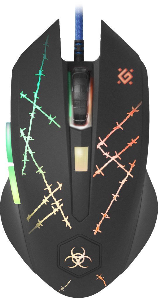 Defender Forced GM-020L mus Spil Ambidextrous USB Type-A Optisk 3200 dpi #28