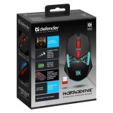 Gaming-mus Defender GM-237 HORRODINE Sort 3200 DPI #6