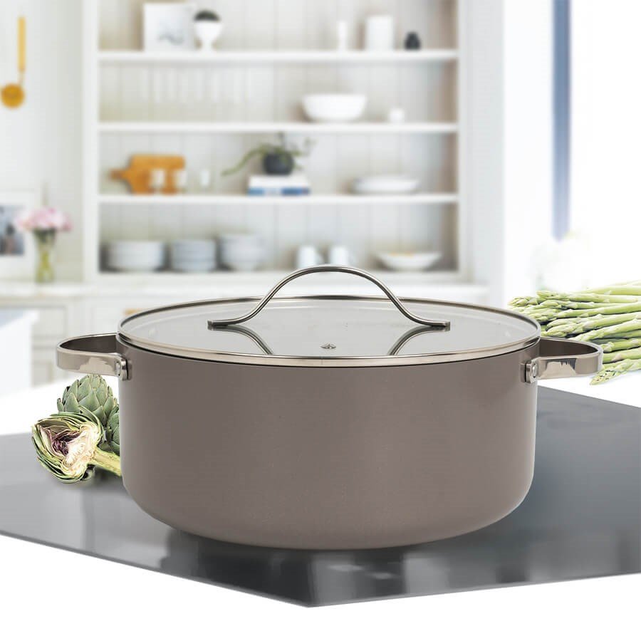 Gryde med lg MAESTRO MR-4009 (MR-4009-28) 28 cm 7,0 l Gr #16