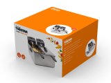 Frits Dubbel 2x3L 2x1800W Rostfri #9