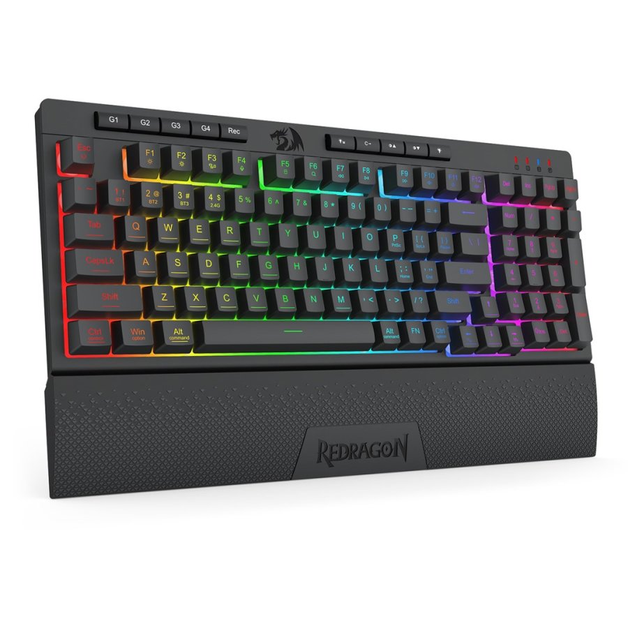 REDRAGON K515RGB-PRO tastatur USB + RF Wireless + Bluetooth Sort #3