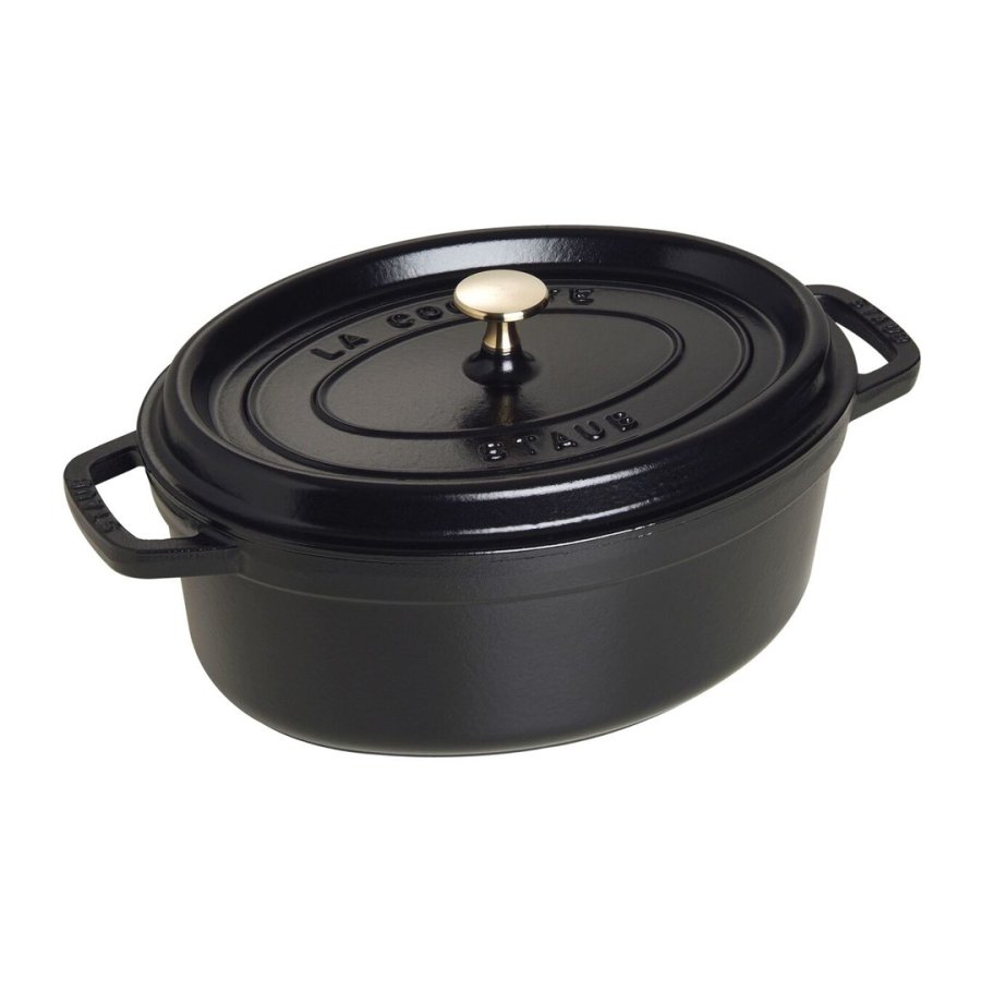 ZWILLING STAUB LA COCOTTE 4,2 L Oval Stbejern Gryde bradepande #1