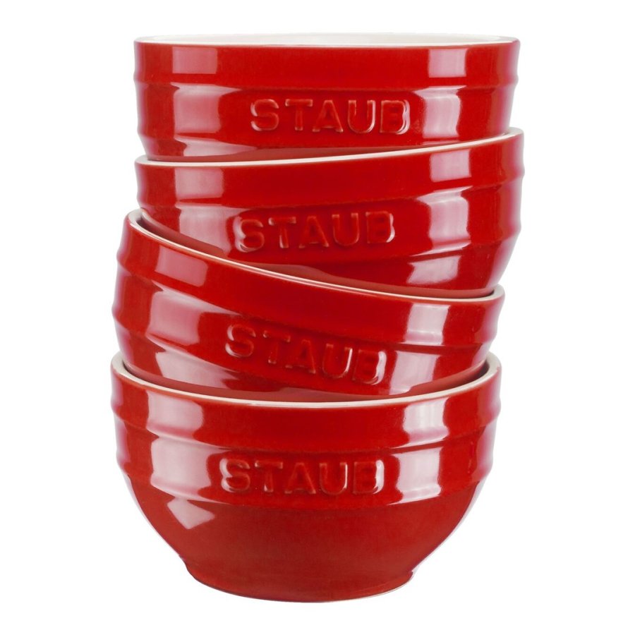 Staub Ceramique Sklst 0,4 L Rund Keramisk Rd 4 stk #1