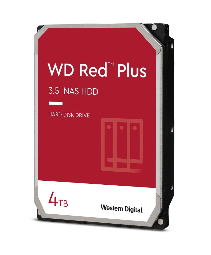 Western Digital Red Plus WD40EFPX harddisk 3.5