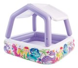 Intex 57470NP swimmingpool til over jorden Oppustelig pool Firkant 295 L Flerfarvet #3