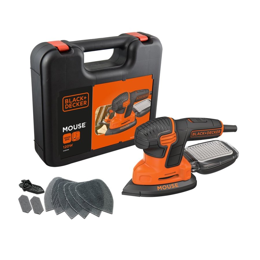Black & Decker KA2500K-QS transportabel slibemaskine #1