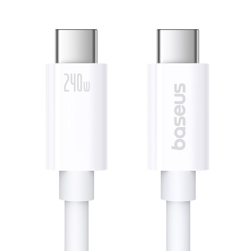 Baseus Superior USB C til USB C-datakabel 1 m 240 W Hvid #6