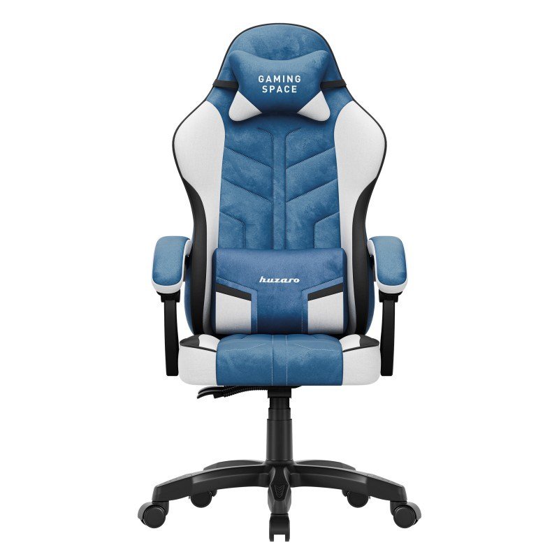 Huzaro Force 2.7 Black Carbon Gaming stol Blue #1