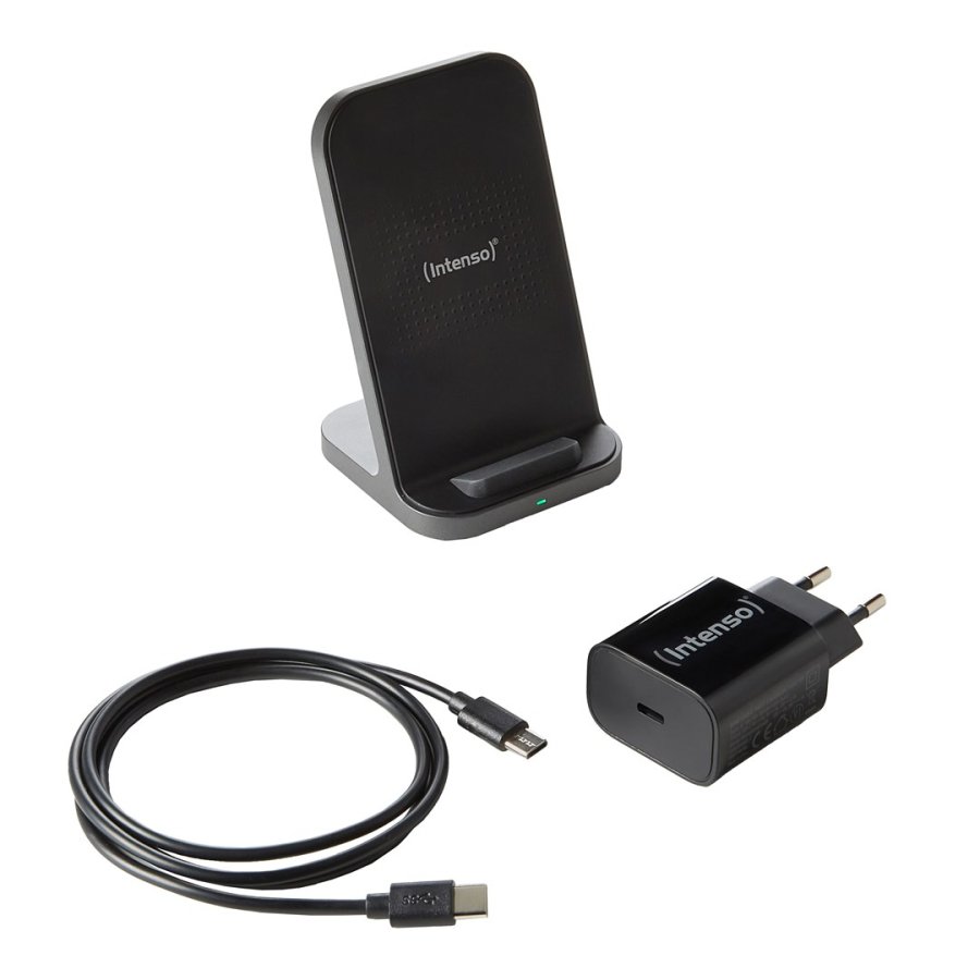 Intenso BSA2 Smartphone Sort USB Trdls opladning Hurtig opladning Indendrs #5