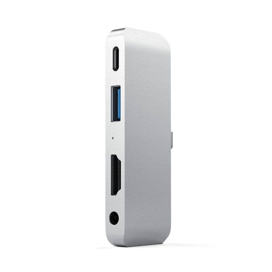 Satechi Aluminum USB-C Hub for iPad Pro Silver #2