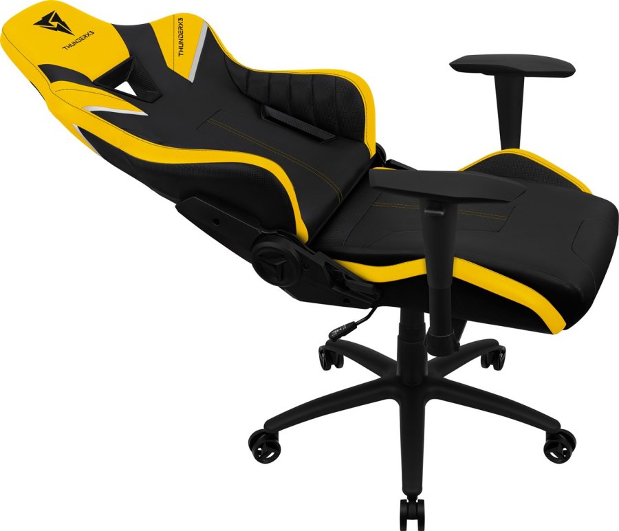 ThunderX3 TC5 Air Tech Universal gamingstol Polstret s�de Sort, Gul #14