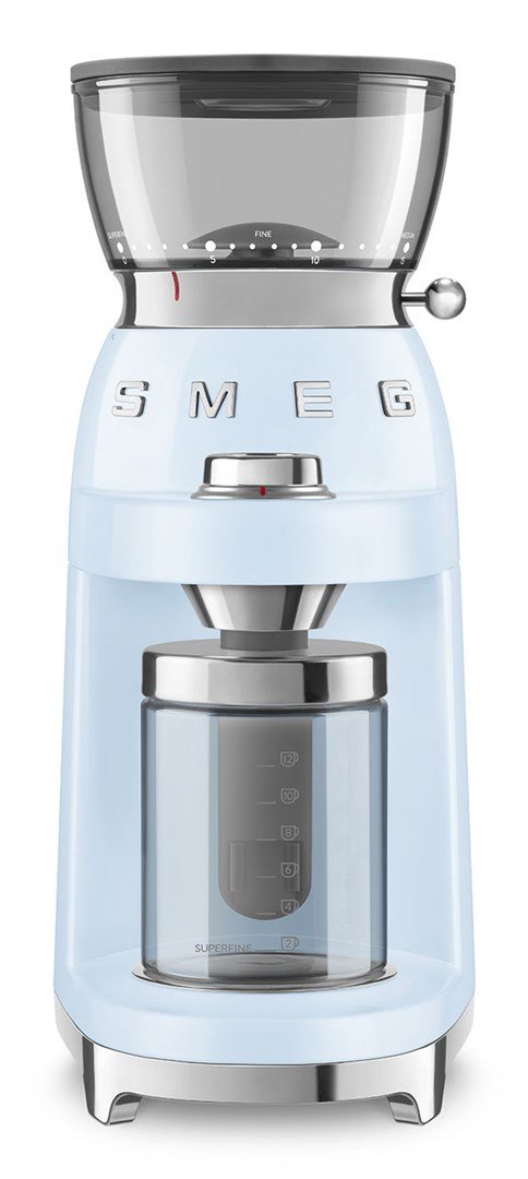 Smeg 50's Style Kaffekv�rn CGF03PBEU Pastelbl� #1