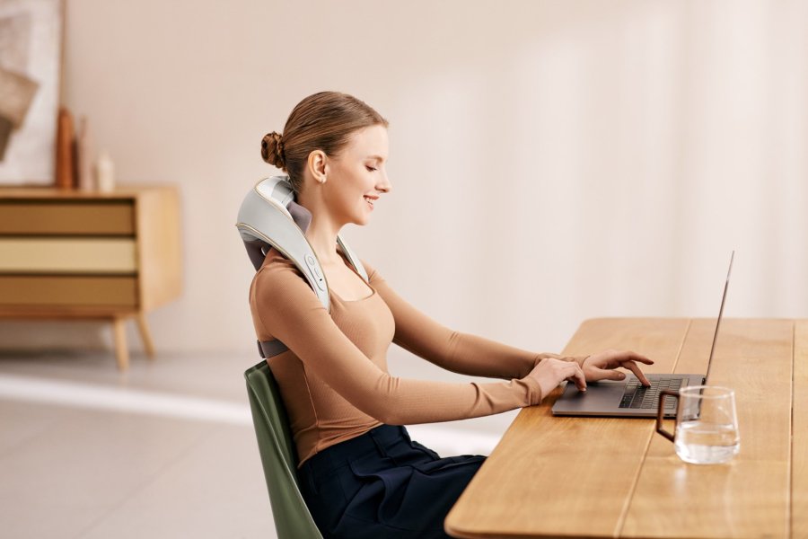 SKG H5 Mini massageapparat Nakke, Skuldre Gr� #2