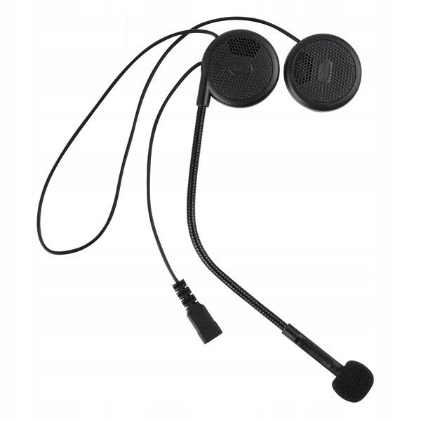 Headset FREEDCONN L1M Intercom til motorcykler Sort #1