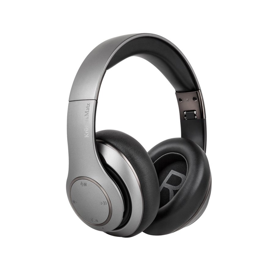 Kruger&Matz wireless over-ear headphones model Street 3 Wireless, graphite color #2