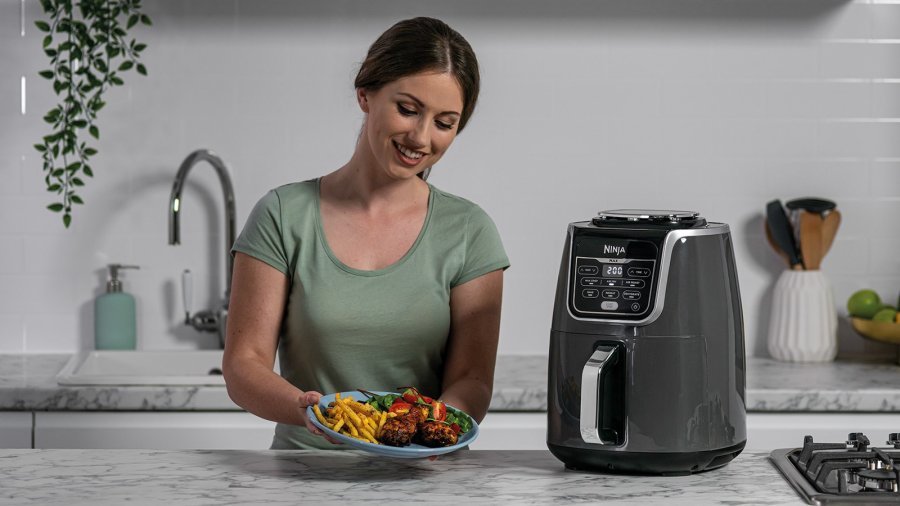 Ninja AF160 Enkelt 5,2 L Enkeltstende 1750 W Varmluftsteger Gr #19