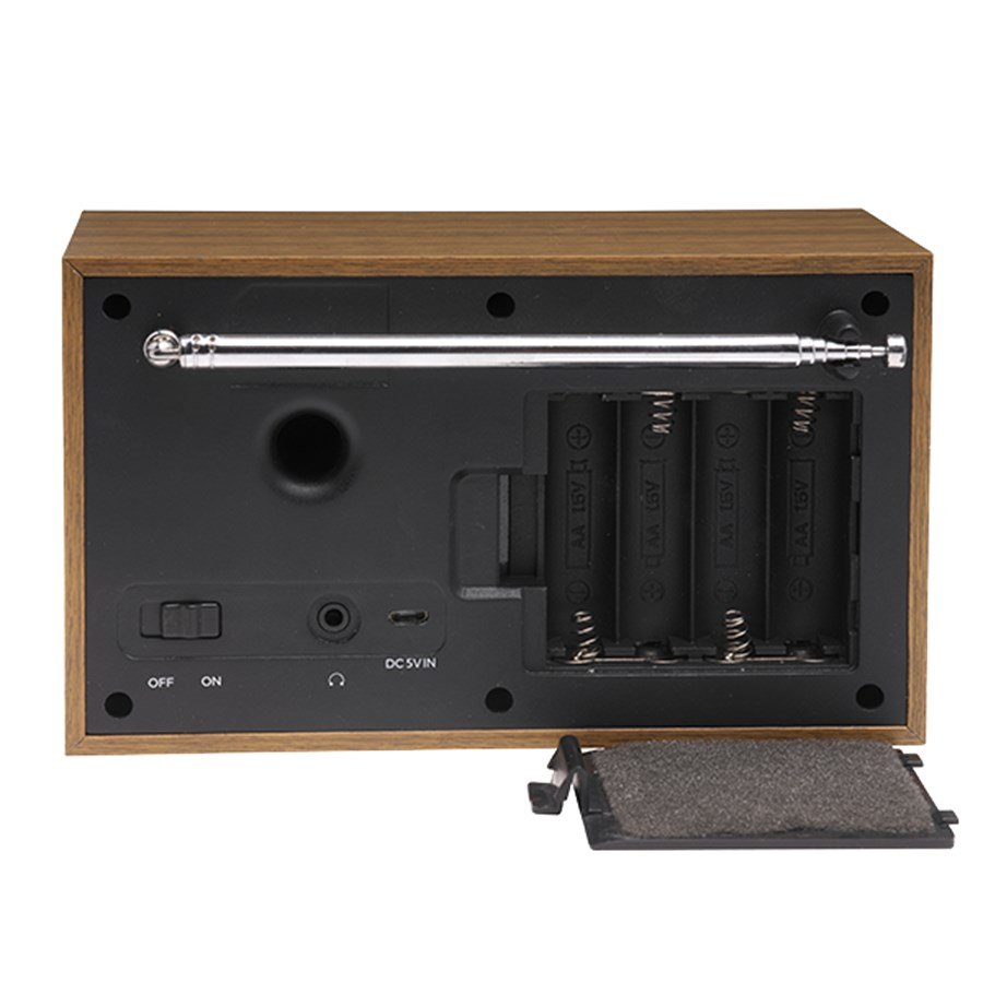 Denver DAB-46DARK GREY Internet Analog & digital Sort, Brun #4