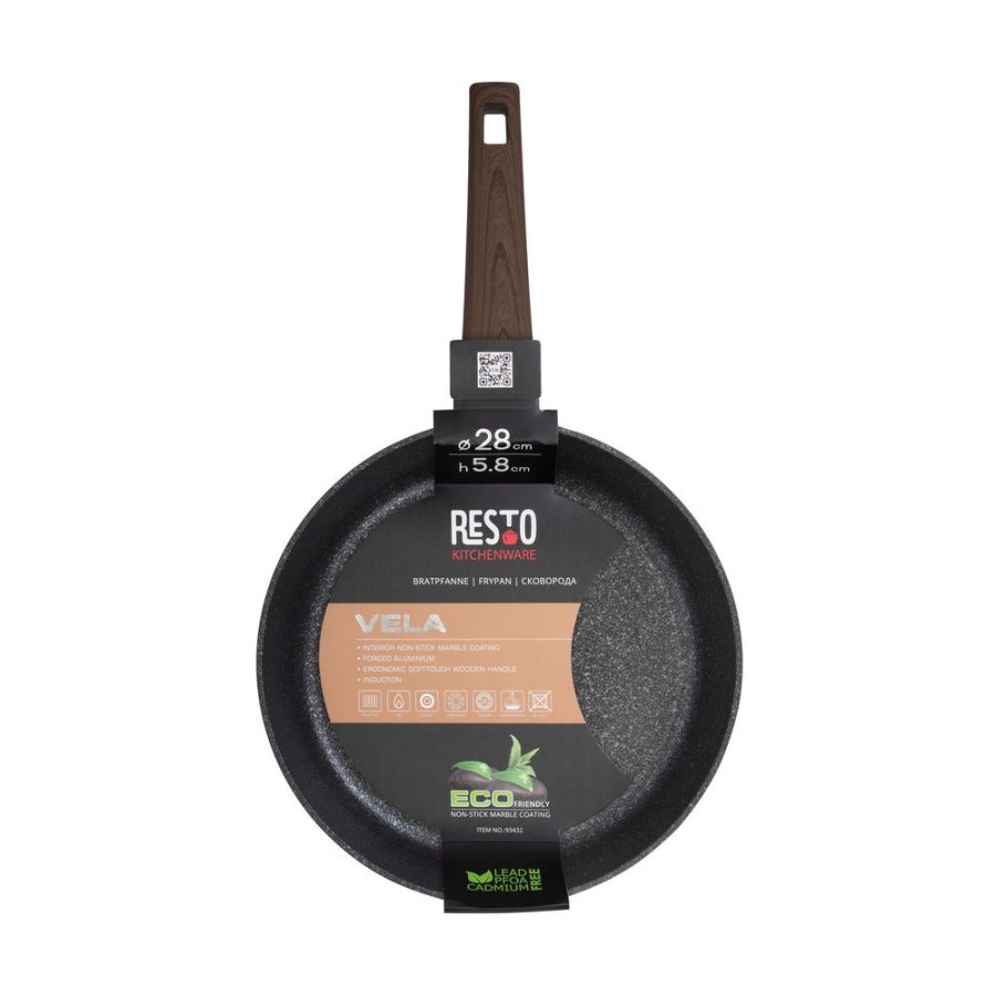 Resto Kitchenware Vela Gryde til alle forml Rund #22