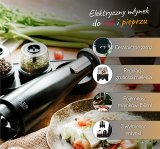 Spice, Salt & Pepper Grinder - Set of 3 Grinders - USB Adler #2