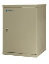 EMITERNET Single hanging cabinet 10'' 9U, sheet metal door, 325�330x445mm (width/depth/height) EM/SOHO-B-9U #2