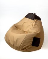 Puf GO GIFT Fldefarvet Bronze Oxford 140 x 100 cm #1