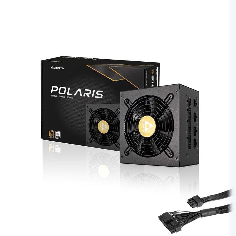 Chieftec Polaris enhed til str�mforsyning 750 W 20+4 pin ATX PS/2 Sort #5
