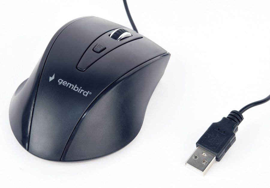 Gembird -4B-02 mus Hjre hnd USB Optisk 1200 dpi #3