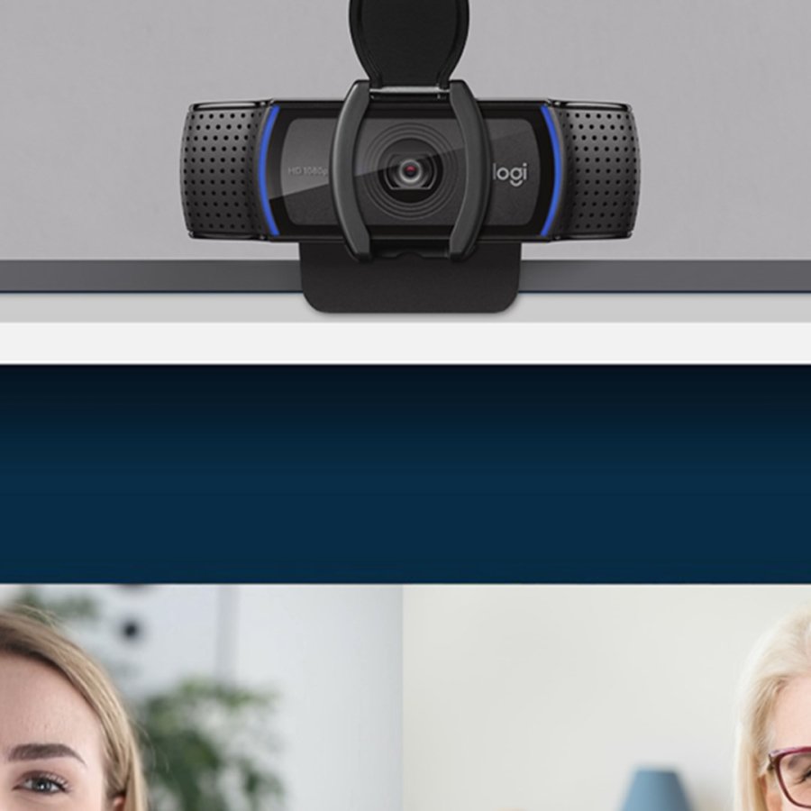 Logitech 960-001252 webcam 1920 x 1080 pixel USB Sort #4