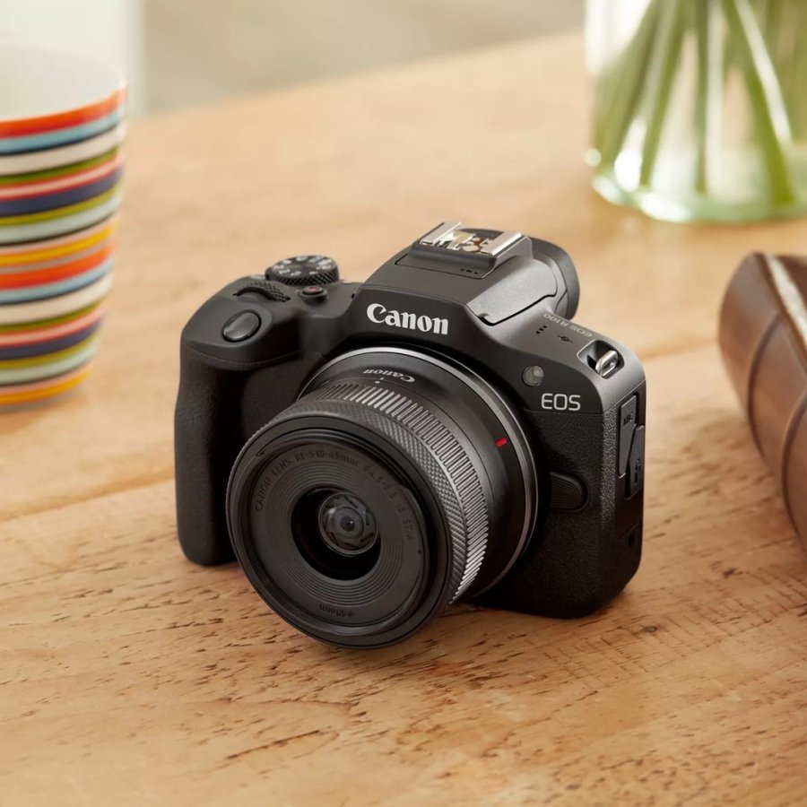 Canon EOS R100 + RF-S 18-45mm F4.5-6.3 IS STM Kit MILC 24,1 MP CMOS 6000 x 4000 pixel Sort #9