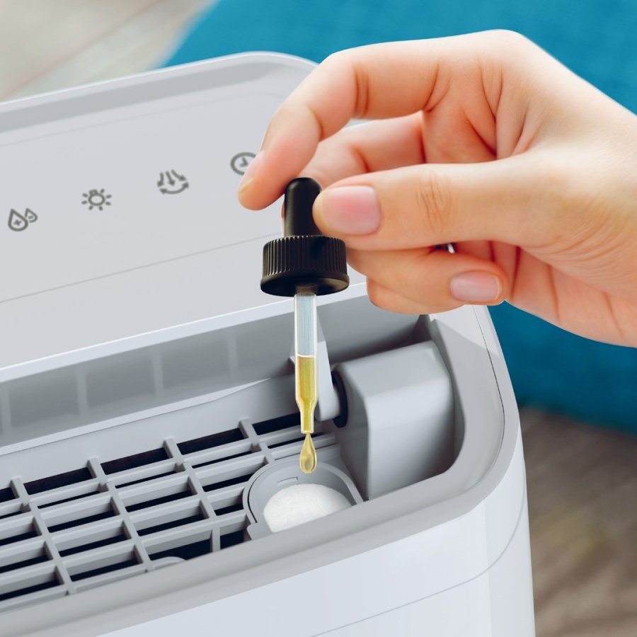 Philips 3000 series DE3306/11 affugter 4 L 51 dB Hvid, Lys gr� #7