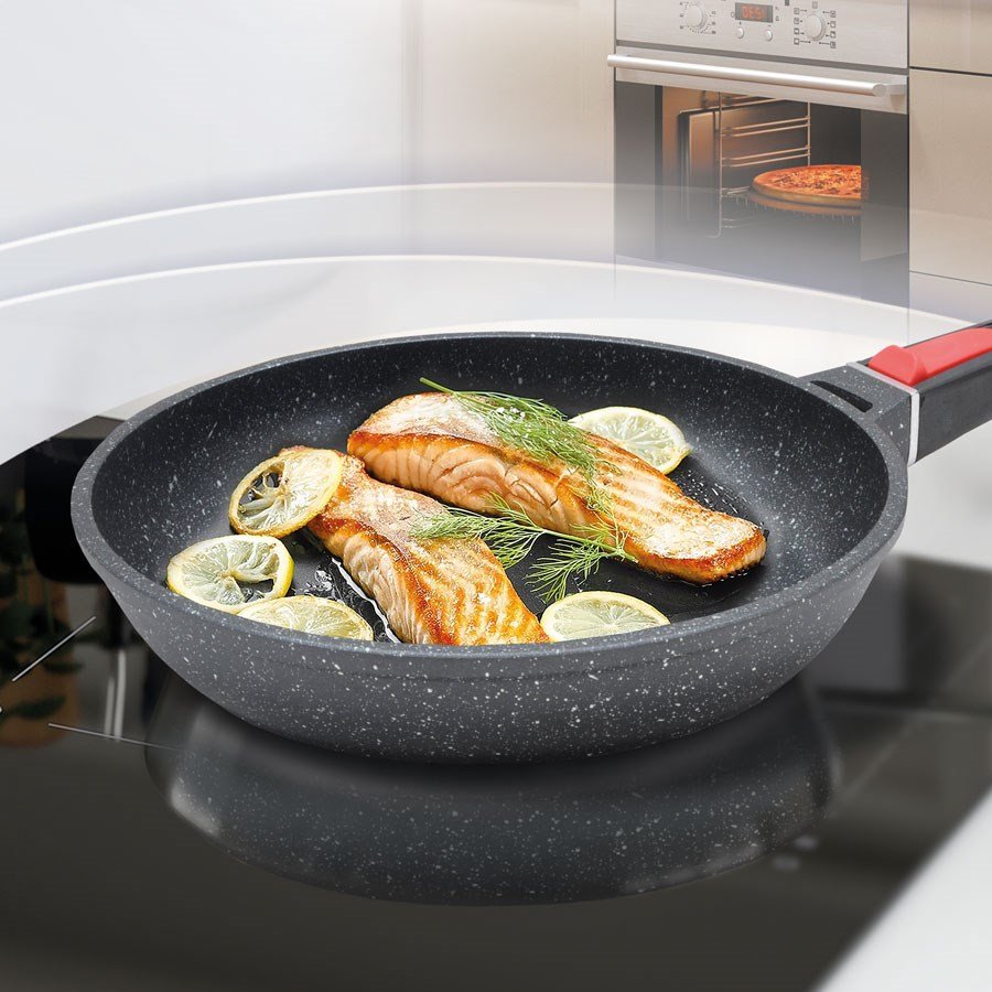 Feel-Maestro MR-4924 stegepande Wok/Stirfry pande Rund #3