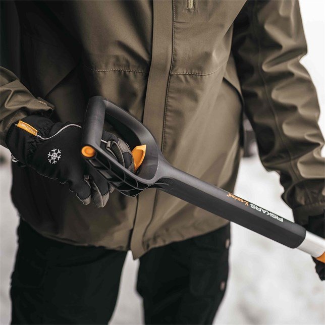 Fiskars 1057187 skovl & spartel Sneskovl Metal Sort, Slv #7