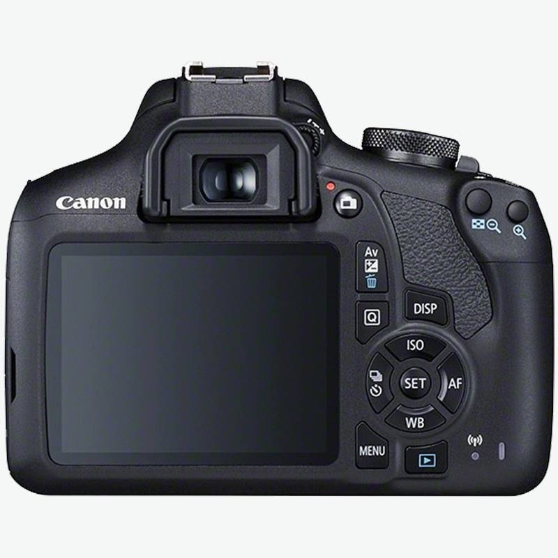 Canon EOS 2000D + EF-S 18-55mm f/3.5-5.6 III SLR kamerast 24,1 MP CMOS 6000 x 4000 pixel Sort #4