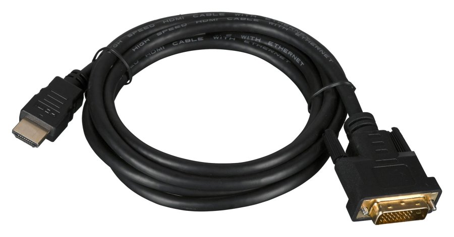 Lanberg CA-HDDV-20CU-0018-BK videokabel adapter 1,8 m HDMI Type A (Standard) DVI-D Sort #3