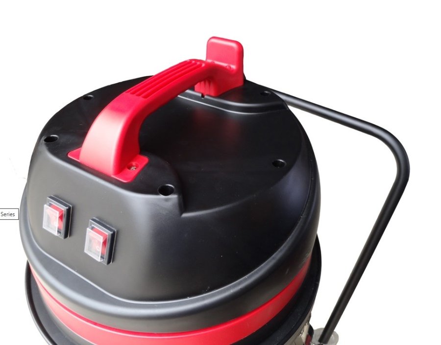 Vd/tr stvsuger Nilfisk Viper LSU255-EU 2 motorer 55 l Sort, rd, rustfrit stl #16