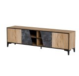 Cama 4D RTV-skab OVO 180x38xH53 eg/beton #1