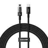 Baseus Gem USB-C til iP hurtigopladningskabel 2 m 20 W Sort #1