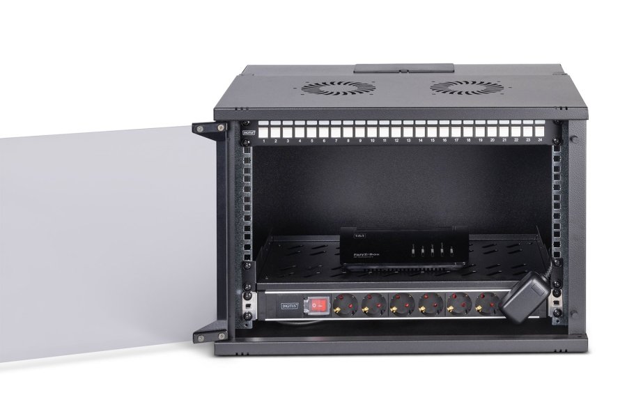 Digitus DN-49203-SET stativ 7U V�gmonteret stativ Sort #4