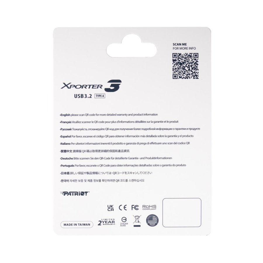 Hukommelseskort PATRIOT VX Series 32GB MicroSDXC V30 Class 10 UHS-I U3 4K UHD (PSF32GVX31MCH) #7