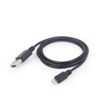 Gembird CC-USB2-AMLM-1M Lightning kabel Sort #4