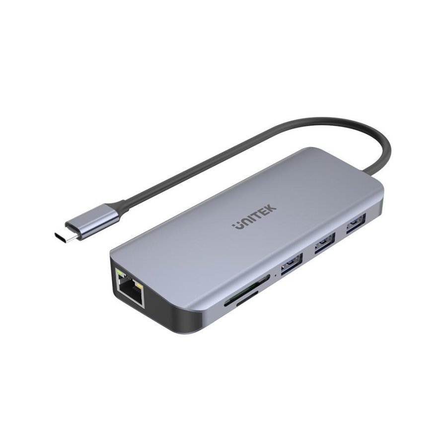 UNITEK D1026B dockingstation USB 3.2 Gen 1 (3.1 Gen 1) Type-C Gr #1