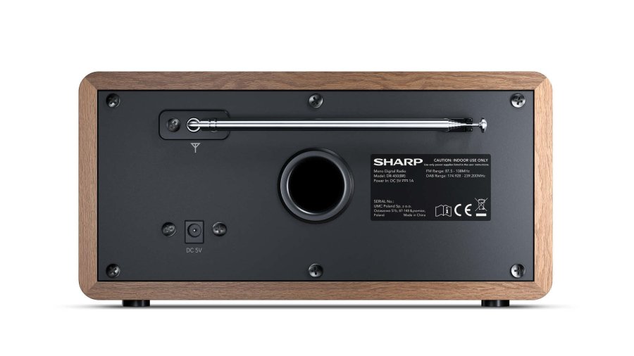 Sharp DR-450 Personligt Digital Brun, Rustfrit stl #5