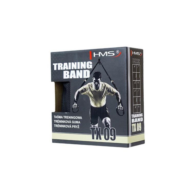 HMS Fitness TX09 motionsbnd Beige, Sort #25