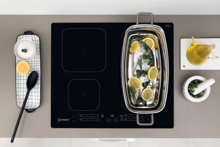 Indesit IB 65B60 NE Sort Indbygget 59 cm Zone induktionskogeplade 4 zone(s) #23