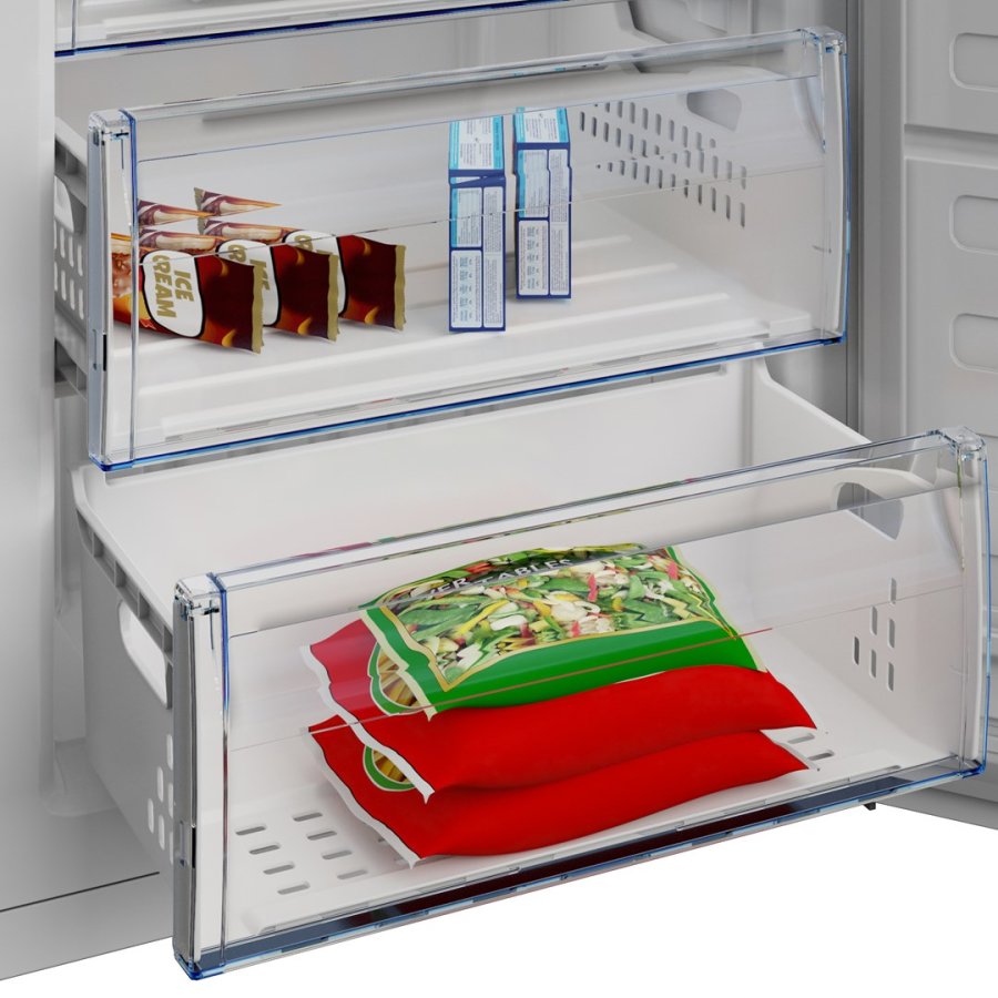 Beko RFSA240M41WN Fritst�ende fryser 215 l E Hvid #8