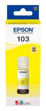 Epson 103 blkpatron 1 stk Original Gul #1