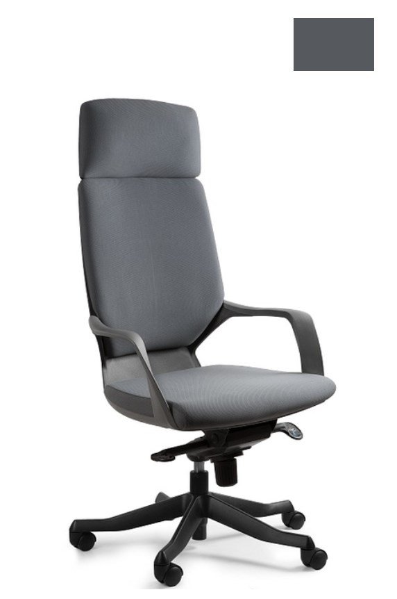 Kontorstol Apollo BL417 slategrey/sort #1