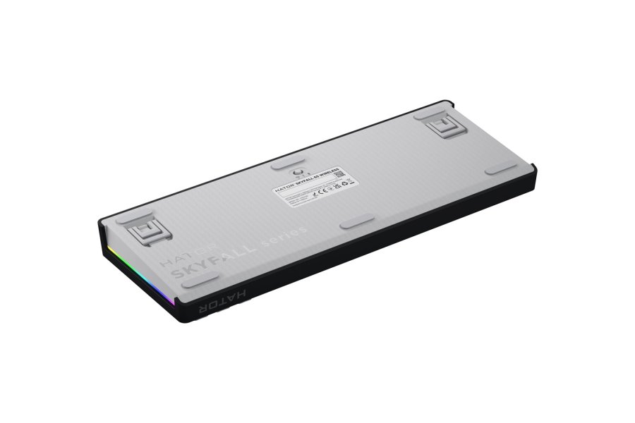HATOR Skyfall Wireless 65 tastatur Spil USB + RF Wireless + Bluetooth QWERTY US engelsk Sort, Hvid #6