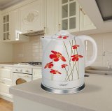 Feel-Maestro MR-066-RED FLOWERS elkedel 1,5 L 1200 W Rd, Hvid #3